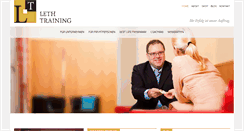 Desktop Screenshot of leth-training.com